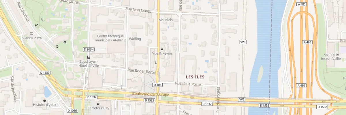 Plan du 54 Rue de l’Industrie à Seyssinet-Pariset