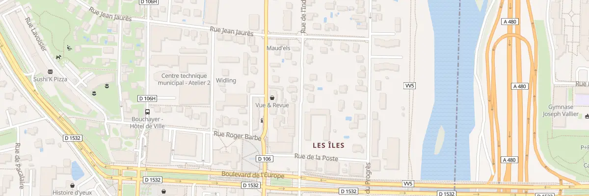 Plan du 52B Rue de l’Industrie à Seyssinet-Pariset