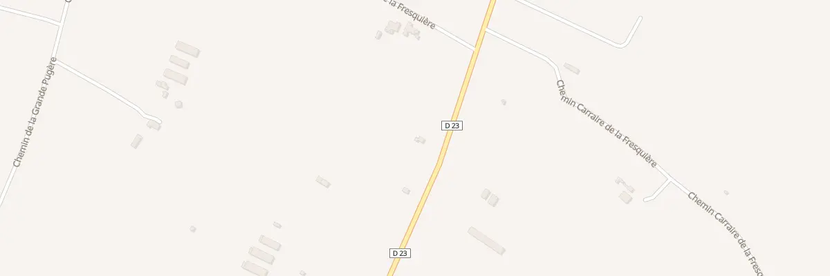 Plan du 1305 Rte de Pourrières à Trets