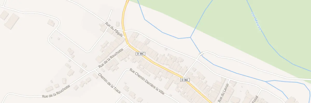 Plan du 42 Gr La Grande Rue à Troussey