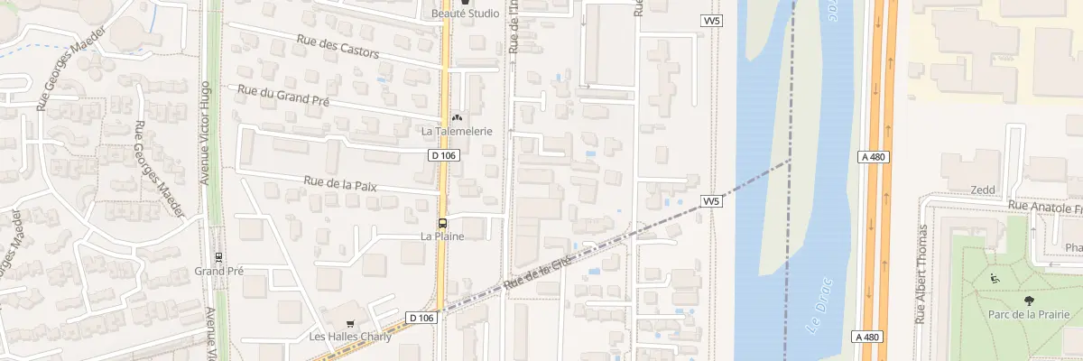 Plan du 135 Rue de l’Industrie à Seyssinet-Pariset