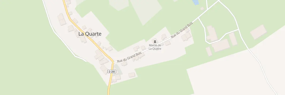Plan du 5 Rue du Grand Bois à La Quarte