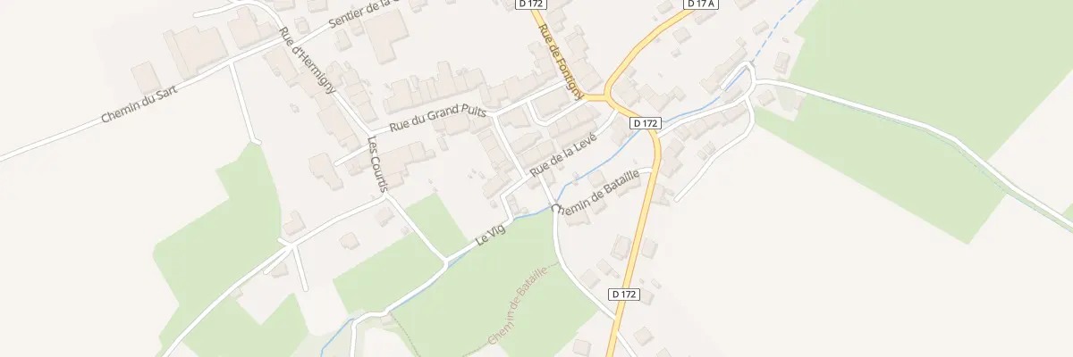Plan du 7 Rue de la Leve à Ugny
