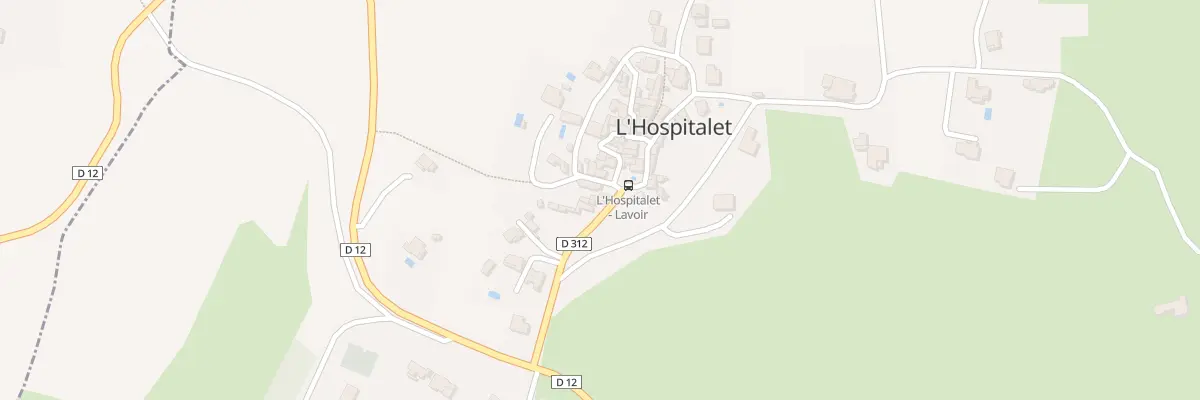 Plan du 7006 Le Village à L’Hospitalet