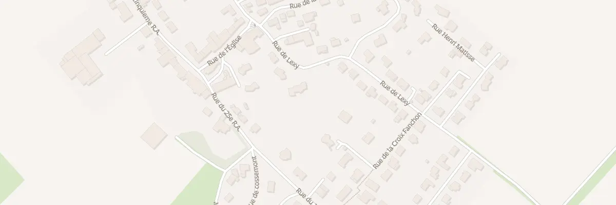 Plan du 6T Rue de Lexy à Villers-la-Chèvre