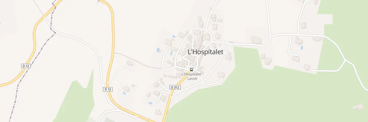 Plan du 5021 Le Village à L’Hospitalet