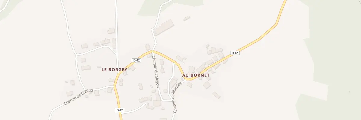 Plan du 3485 Rte du Mont Tournier à Saint-Genix-les-Villages