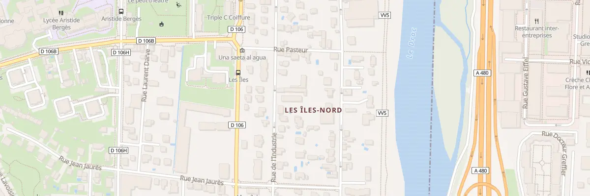 Plan du 25B Rue de l’Industrie à Seyssinet-Pariset