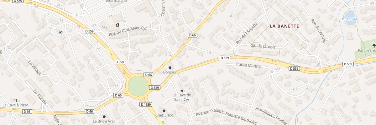 Plan du 13 Tra de la Banette à Saint-Cyr-sur-Mer