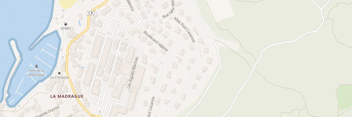 Plan du 9500 Bd Helène à Saint-Cyr-sur-Mer