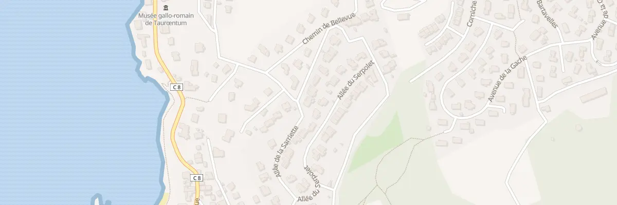 Plan du 15 Rue du Lot Super Baumelles à Saint-Cyr-sur-Mer