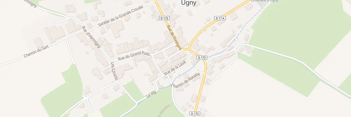 Plan du 5 Rue du Jet d’Eau à Ugny