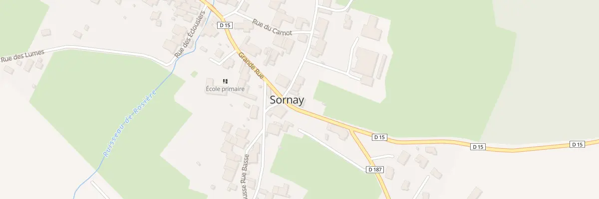 Plan du 4 Gr Grande Rue à Sornay