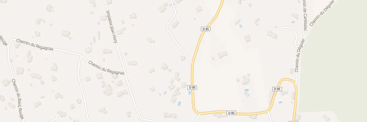 Plan du 531 Rte de Trets à Saint-Zacharie