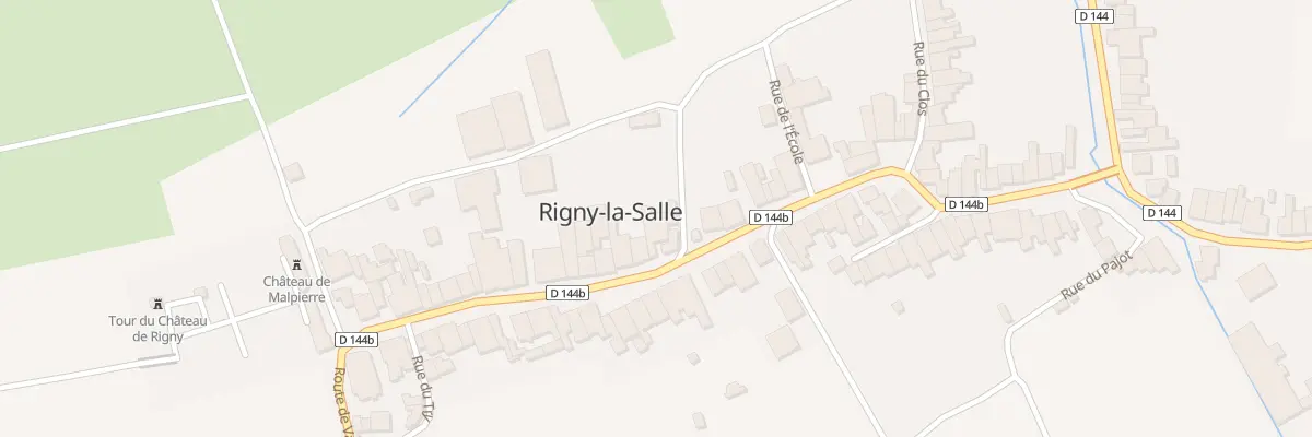 Plan du 33A Gr Grande Rue à Rigny-la-Salle
