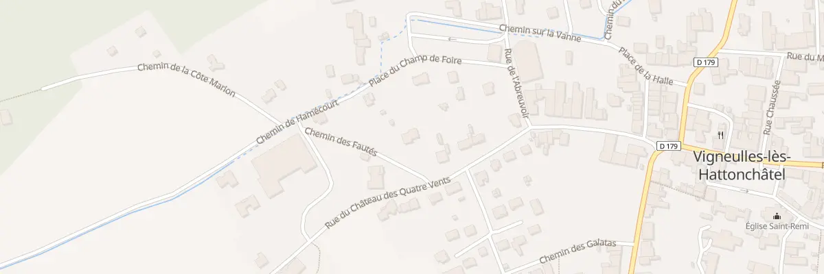 Plan du 10 Rue du Château des 4 Vents à Vigneulles-lès-Hattonchâtel
