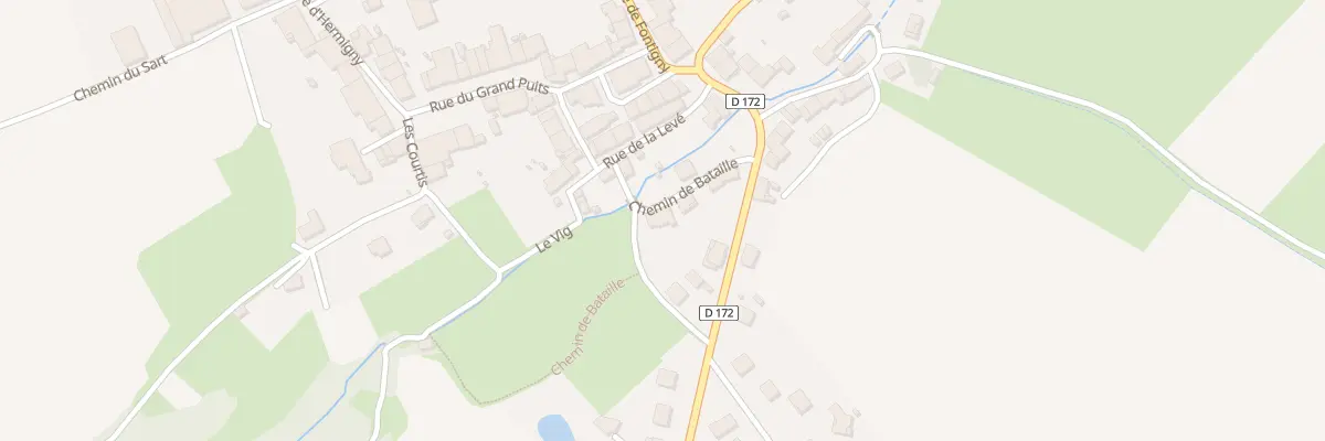 Plan du 5 Chem de Bataille à Ugny