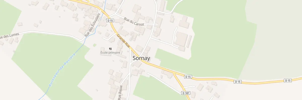 Plan du 2 Rue Haute du Pre à Sornay