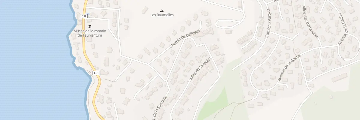 Plan du 18 Rue du Lot Super Baumelles à Saint-Cyr-sur-Mer