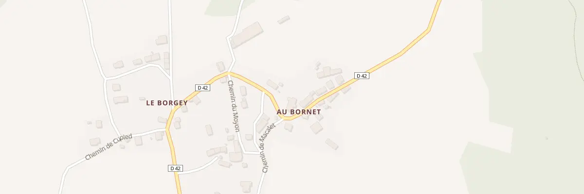 Plan du 3569 Rte du Mont Tournier à Saint-Genix-les-Villages