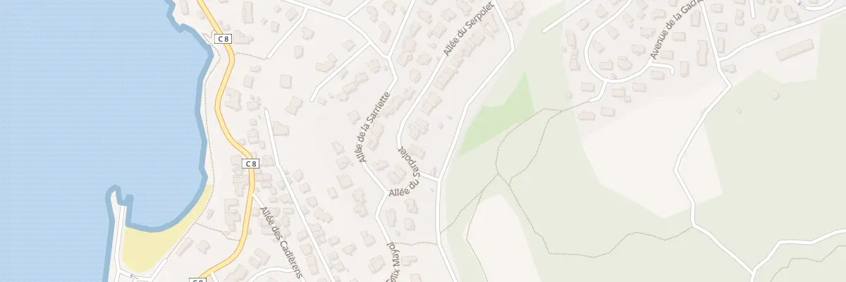 Plan du 45 Rue du Lot Super Baumelles à Saint-Cyr-sur-Mer