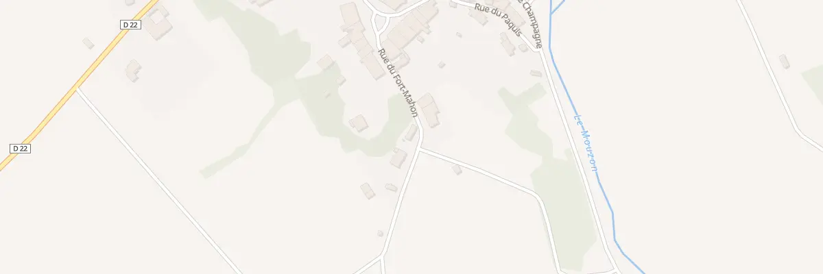 Plan du 4 Rue du Fort-mahon à Robécourt