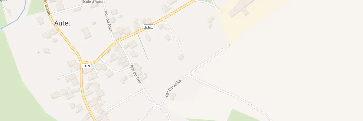 Plan du 12 Rue des Champs Choulots à Autet