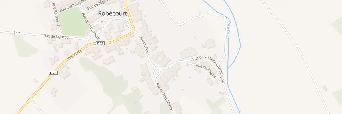 Plan du 5 Pl de la Croix Blanche à Robécourt