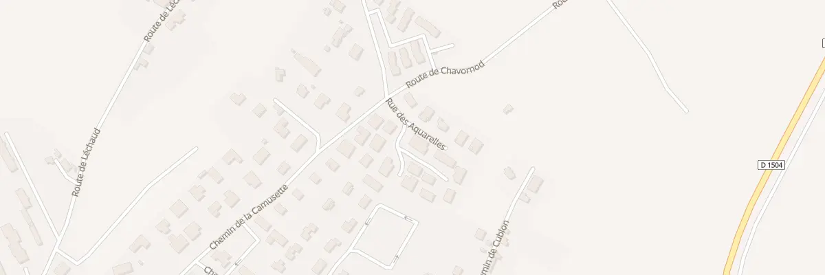 Plan du 65A Rue des Aquarelles à Belley