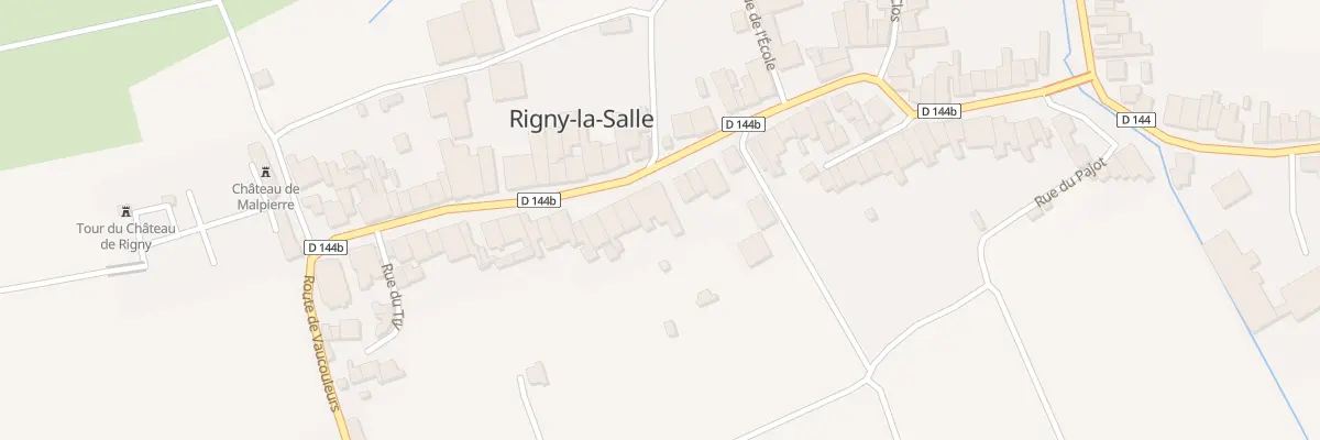 Plan du 24 Gr Grande Rue à Rigny-la-Salle