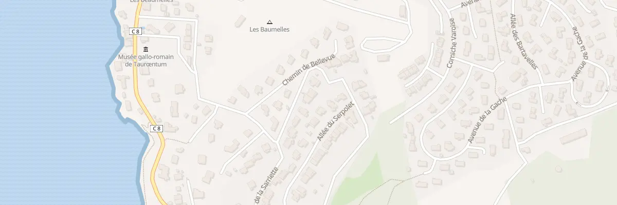 Plan du 19 Rue du Lot Super Baumelles à Saint-Cyr-sur-Mer