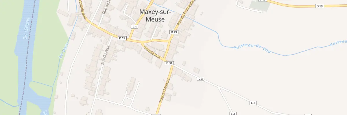 Plan du 2 Rue du Petit Village à Maxey-sur-Meuse