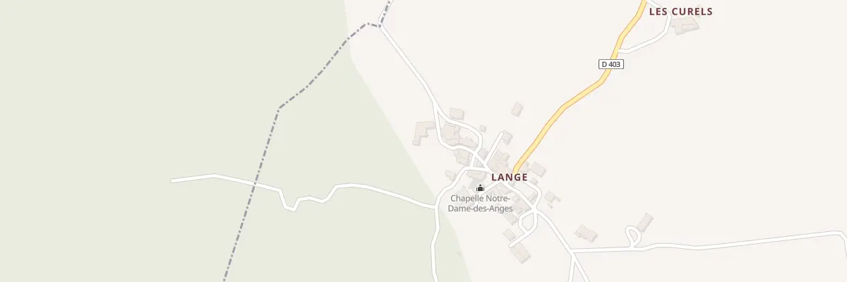Plan du 5018 Hameau de Lange à Châteauneuf-Miravail
