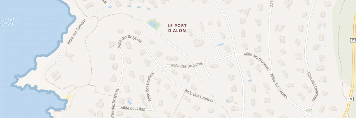 Plan du 113 All des Bruyères à Saint-Cyr-sur-Mer