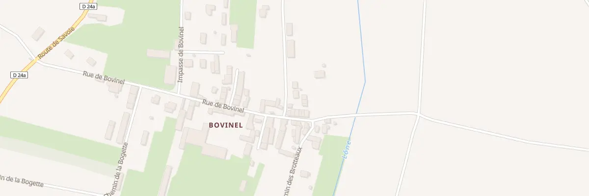 Plan du 741 Rue du Grand Chantemerle à Peyrieu