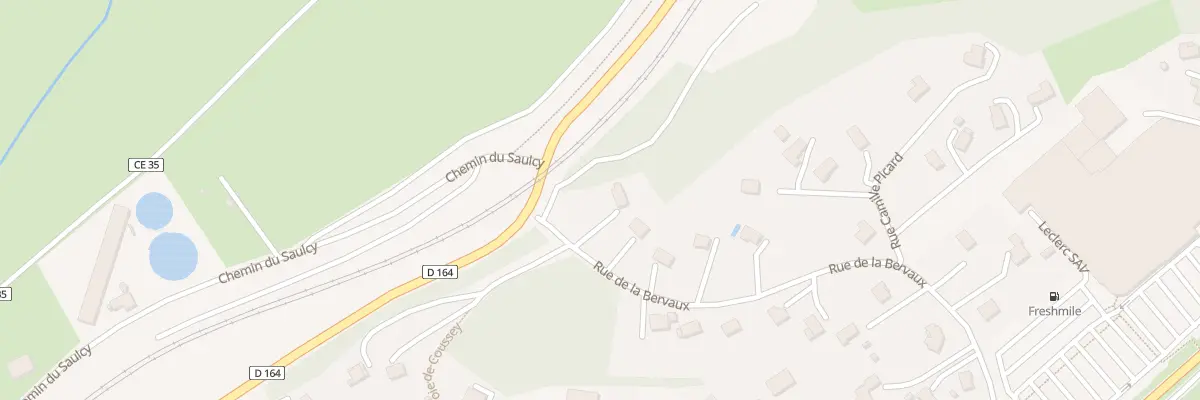 Plan du 518 Rue de la Bervaux à Neufchâteau