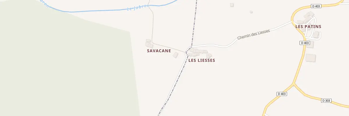 Plan du 5022 Le Deffens à Curel