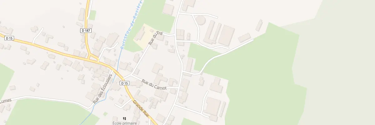 Plan du 14 Rue Haute du Pre à Sornay