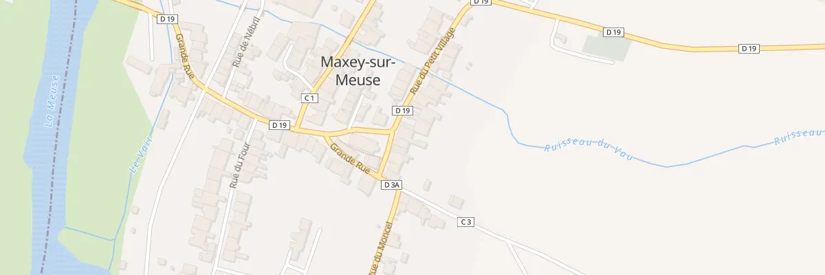 Plan du 8 Rue du Petit Village à Maxey-sur-Meuse