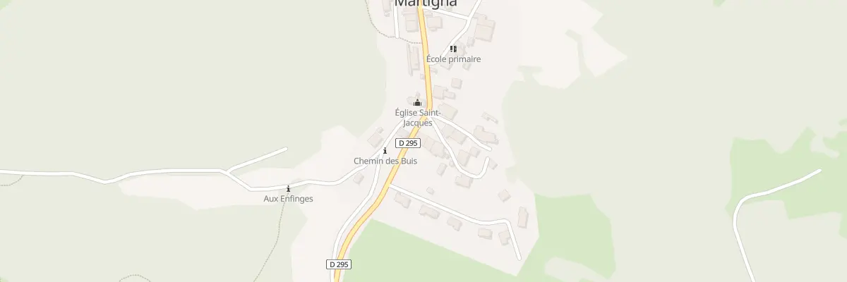 Plan du 2 Imp du Chezale à Martigna