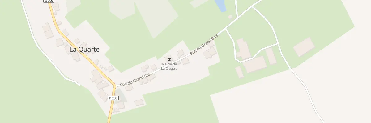 Plan du 16 Rue du Grand Bois à La Quarte