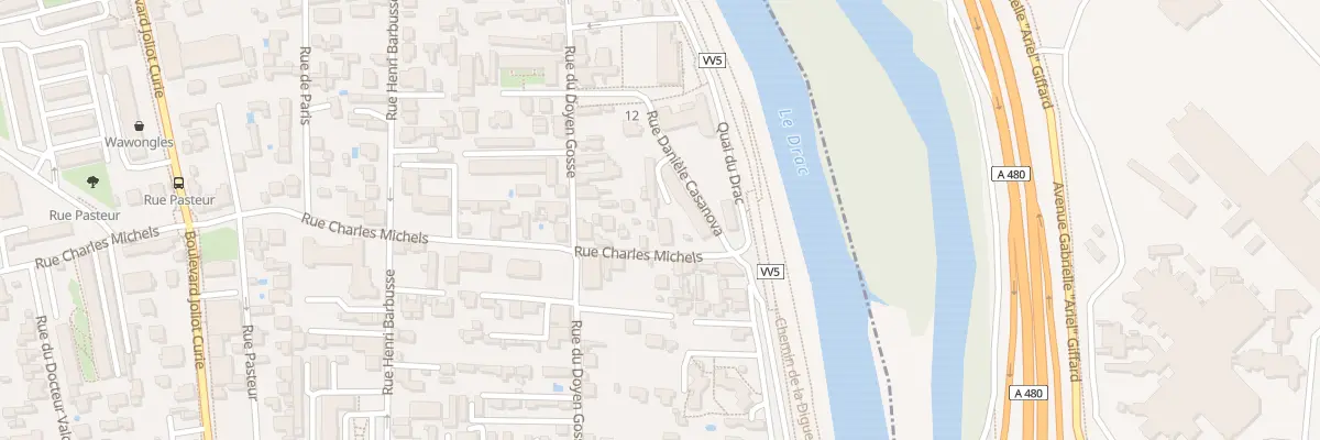 Plan du 6 Rue Charles Michels à Fontaine