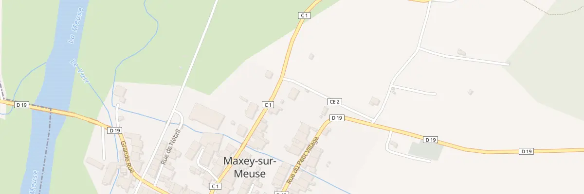 Plan du 2 Che de Cochin à Maxey-sur-Meuse