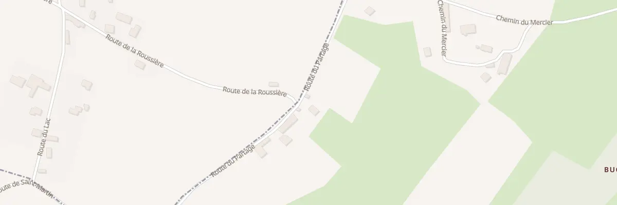 Plan du 541 Rte du Partage à Saint-Albin-de-Vaulserre