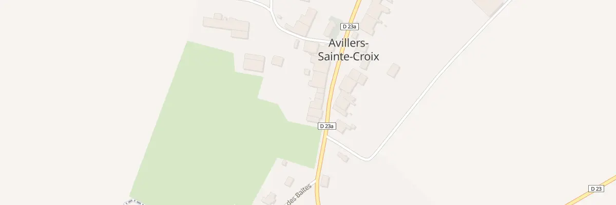 Plan du 5 Gr Grande Rue à Avillers-Sainte-Croix
