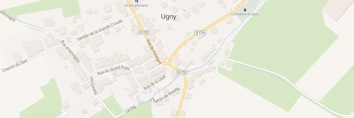 Plan du 2 Rue de la Source à Ugny