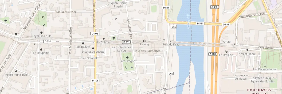 Plan du 9 Av Aristide Briand à Fontaine
