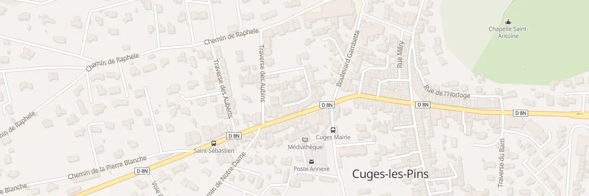 Plan du 12 Rue du Portelet à Cuges-les-Pins