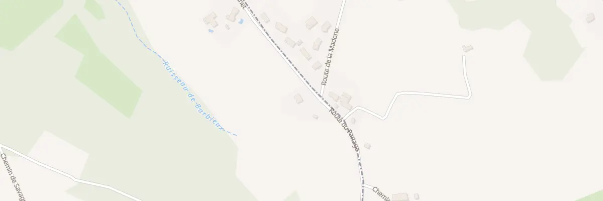 Plan du 1 Rte du Lanet à Saint-Martin-de-Vaulserre