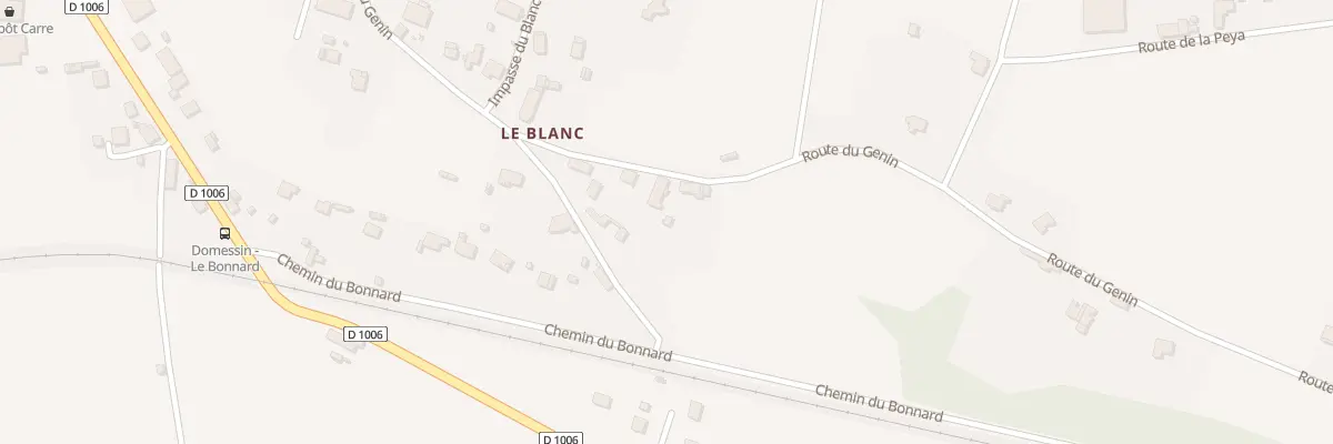 Plan du 530 Rte du Genin à Domessin